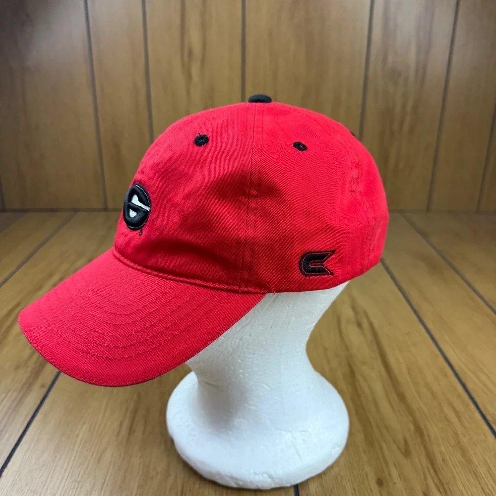 Colosseum Georgia Bulldogs Hat Red Adjustable Baseball Cap NCAA Collegiate